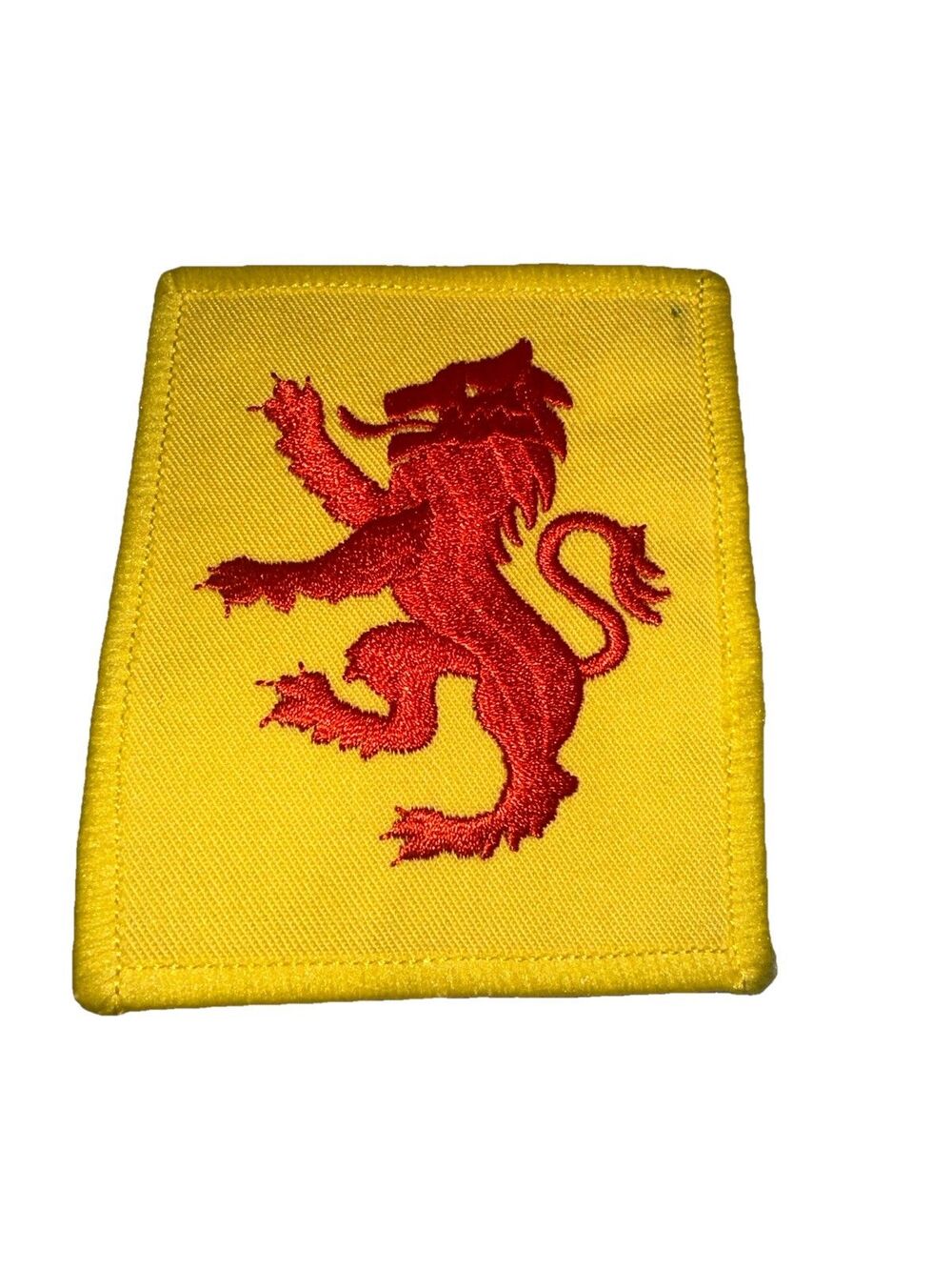 Royal Scots Dragoon Guards CO / Driver Tank Suit Patch Badge Worn Gulf War